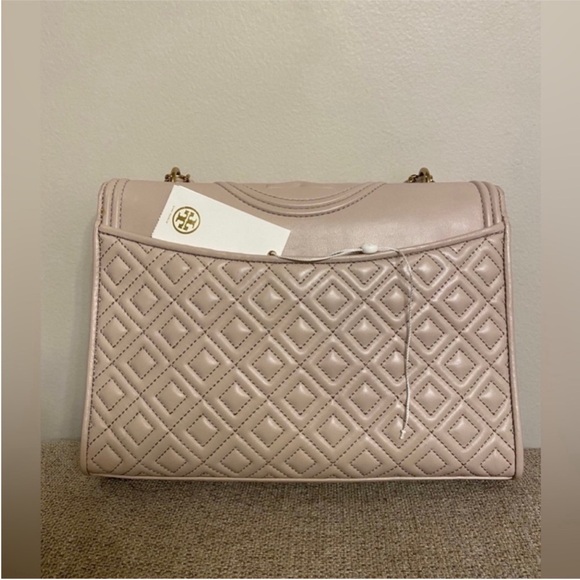 💯 Authentic TORY BURCH Fleming Convertible Shoulder Bag - Picture 10 of 16